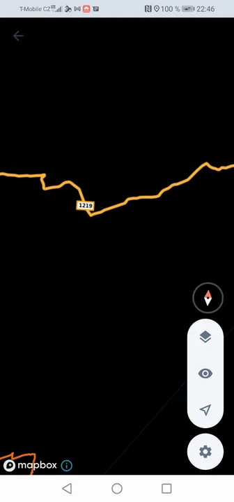 Captura de pantalla de la app HUNTERRA
